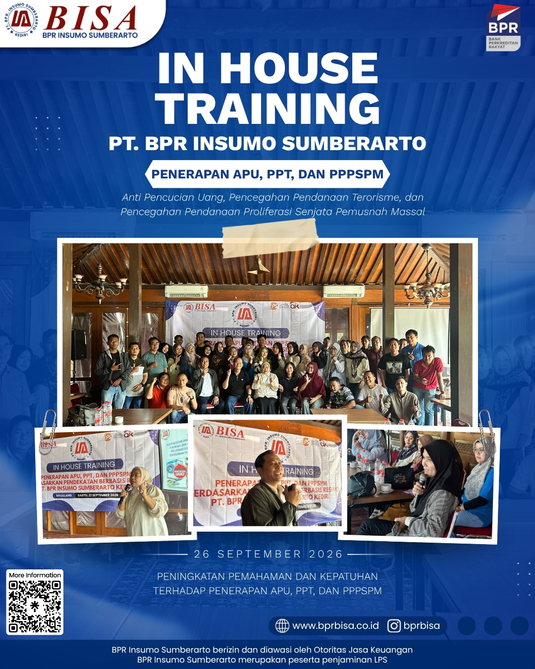 In House Training Penerapan APU PPT
